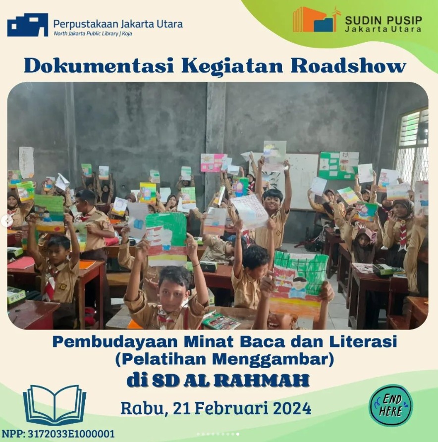 Roadshow Workshop Pembudayaan Minat Baca Dan Literasi: SD Al Rahmah